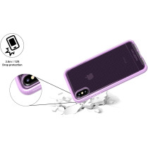 Tech21 Evo Check Apple iPhone Xs Max Phone Case With 12 Ft Drop Protection, Orchid