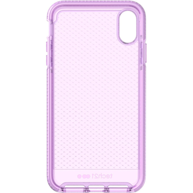 Tech21 Evo Check Apple iPhone Xs Max Phone Case With 12 Ft Drop Protection, Orchid