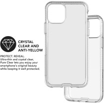 Tech21 Pure Clear For Apple iPhone 11 Pro Phone Case With 10Ft Drop Protection, Transparent