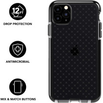 Tech21 Evo Check For Apple iPhone 11 Pro - Germ Fighting Antimicrobial Phone Case With 12 Ft Drop Protection