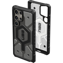Urban Armor Gear Uag Designed For Samsung Galaxy S24 Ultra Case 6.8 Inch, Pathfinder Clear Ice, Magnetic Charging Rugged Military Drop-Proof Impact Resistant Non-Slip Transparent Protective Cover