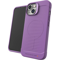 Zagg Havana Snap Apple iPhone 14, D30 Drop Protection Up To (10Ft/3M), Wireless Charging Compatible, Reinforced Top, Bottom And Edges, Purple
