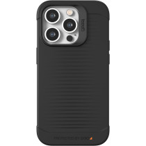 Zagg Havana iPhone Case, D30 Drop Protection Up To (10Ft/3M), Wireless Charging Compatible, Reinforced Top, Bottom And Edges, Anti-Microbial Properties, iPhone 14 Pro Case, Black