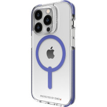 Zagg Santa Cruz Snap Case Apple iPhone 14 Pro, D30 Drop Protection Up To (13Ft, 4M), Wireless Charging Compatible, Reinforced Top, Bottom And Edges, Blue