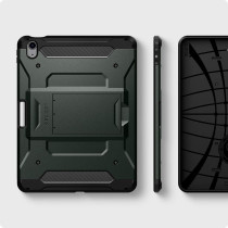 Spigen Tough Armor Pro Designed For iPad Air 11 Inch, Case (2024), 10.9 Inch, 5th/4th Generation Case (2022/2020) With Pencil Holder, Military Green