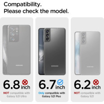 Spigen Slim Armor Cs Designed For Galaxy S21 Plus Case 2021, Black