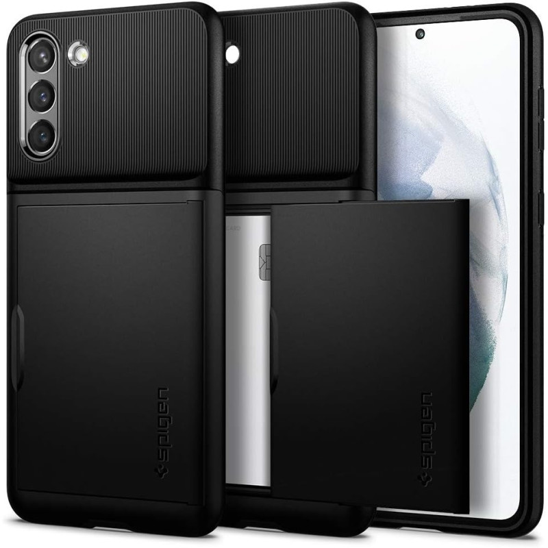 Spigen Slim Armor Cs Designed For Galaxy S21 Plus Case 2021, Black
