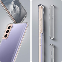 Spigen Ultra Hybrid Designed For Galaxy S21 Case 2021, Crystal Clear