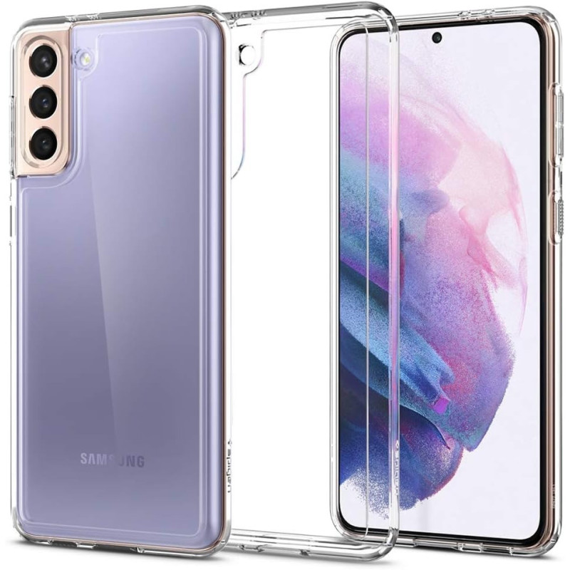 Spigen Ultra Hybrid Designed For Galaxy S21 Case 2021, Crystal Clear
