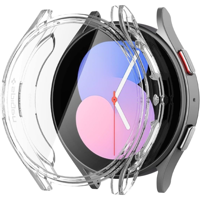 Spigen Ultra Hybrid Screen Protector Designed For Samsung Galaxy Watch 5, Galaxy Watch 4 Case 40mm (2022/2021), Crystal Clear