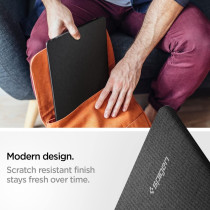 Spigen Urban Fit Designed For New Macbook Pro 14 Inch, M3 / M3 Pro / M3 Max (2023) And M2 Pro / M2 Max A2779 (2023) / M1 Pro / M1 Max A2442 (2021) Protective Hard Shell Case, Black