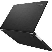 Spigen Urban Fit Designed For New Macbook Pro 14 Inch, M3 / M3 Pro / M3 Max (2023) And M2 Pro / M2 Max A2779 (2023) / M1 Pro / M1 Max A2442 (2021) Protective Hard Shell Case, Black