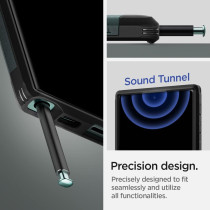 Spigen Tough Armor Designed For Galaxy S22 Ultra Case 2022, Abyss Green