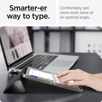 Spigen Smart Fold Designed For iPad 10.9 Inch Case iPad 10Th Generation Case 2022, Black