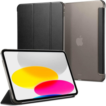 Spigen Smart Fold Designed For iPad 10.9 Inch Case iPad 10Th Generation Case 2022, Black