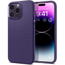 Spigen Liquid Air Armor Designed For iPhone 14 Pro Case 2022, Deep Purple
