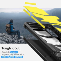 Spigen Tough Armor Designed For Galaxy S23 Case 2023, Black