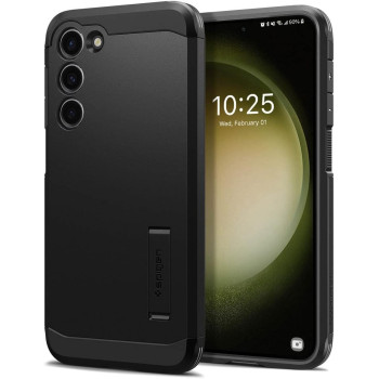 Spigen Tough Armor Designed For Galaxy S23 Case 2023, Black