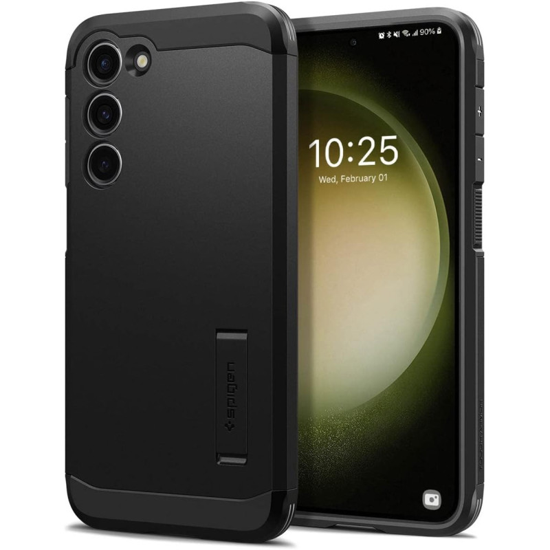 Spigen Tough Armor Designed For Galaxy S23 Case 2023, Black