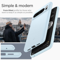 Spigen Thin Fit Designed For Pixel 8 Pro Case 2023, Mute Blue