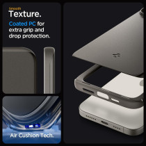 Spigen Thin Fit Designed For iPhone 15 Pro Case (2023), Military-Grade Protection, Not Compatible With Magsafe, Gunmetal