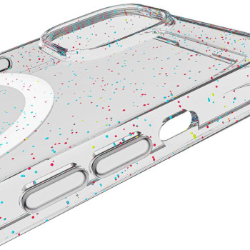 BodyGuardz Carve Clear For iPhone 15 Case, Ultra-Slim Shockproof Military Grade Tested 16FT Drop Rating, Compatible With Magsafe And Wireless Charging, Responsive Buttons, Multicolor