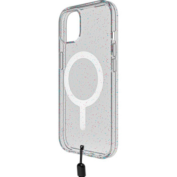 BodyGuardz Carve Clear For iPhone 15 Case, Ultra-Slim Shockproof Military Grade Tested 16FT Drop Rating, Compatible With Magsafe And Wireless Charging, Responsive Buttons, Multicolor
