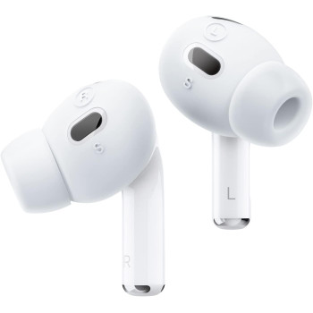 Elago 6 Pairs, Compatible With Airpods Pro 2 Ear Tips With Earbuds Cover, Compatible With Apple Airpods Pro 2nd Generation 3 Sizes Large Plus Medium Plus Small, Nightglow Blue