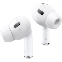 Elago 6 Pairs, Compatible With Airpods Pro 2 Ear Tips With Earbuds Cover, Compatible With Apple Airpods Pro 2nd Generation 3 Sizes Large Plus Medium Plus Small, White