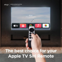 Elago R2 Slim Case Compatible With 2022 Apple TV 4K HD Siri Remote 3rd Generation, Compatible With 2021 Apple TV Siri Remote 2nd - Slim, Light, Scratch-Free, Full Access To All Functions, Red
