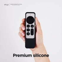 Elago R2 Slim Case Compatible With 2022 Apple TV 4K HD Siri Remote 3rd Generation, Compatible With 2021 Apple TV Siri Remote 2nd - Slim, Light, Scratch-Free, Full Access To All Functions, Red