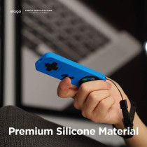 Elago R4 Retro Apple TV Remote Case Compatible With Apple TV Siri Remote 1st Generation - Classic Controller Design, Blue