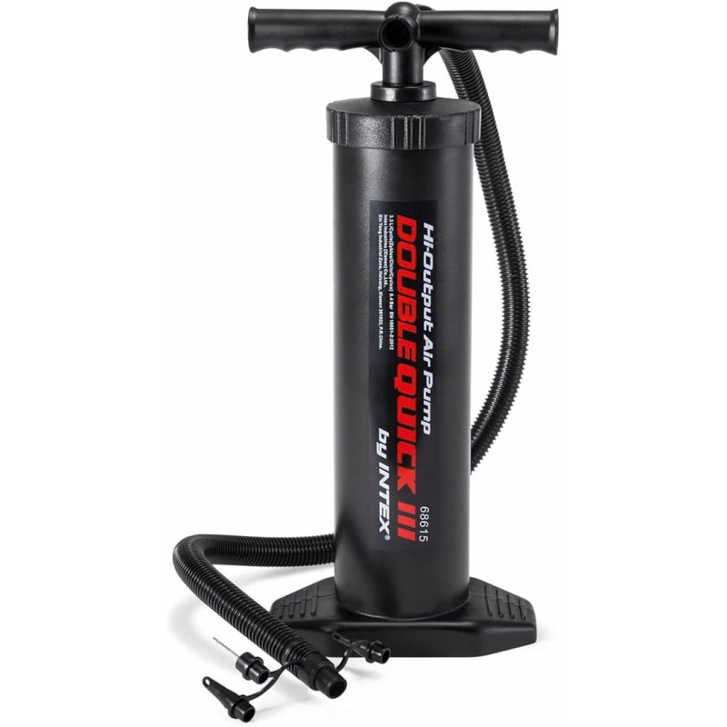 Intex Double Quick III Hand Pump, Black Colour, 68615