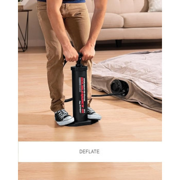 Intex Double Quick III Hand Pump, Black Colour, 68615