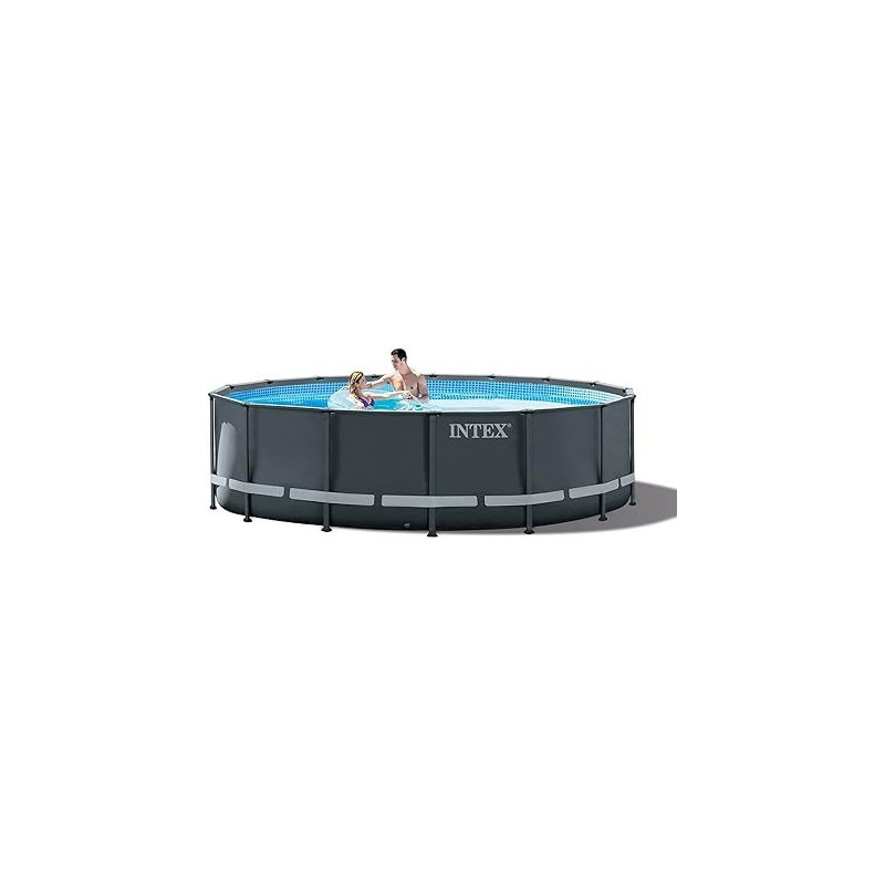 Intex 16Ft x 48Inch Ultra Xtr Frame Pool Set, Grey, 26326UK