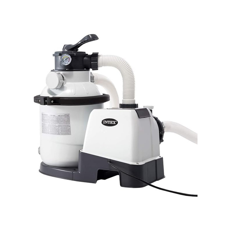 Intex SX1500 Sand Filter Pump, 220-240 Volt, 26644BS