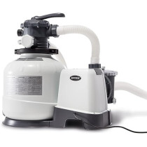 Intex High Quality Sand Filter Pump, White, 26648BS