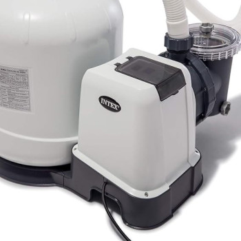 Intex High Quality Sand Filter Pump, White, 26648BS