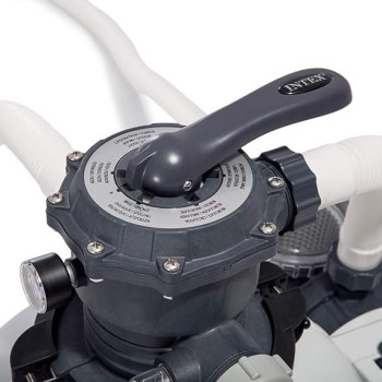 Intex High Quality Sand Filter Pump, White, 26648BS