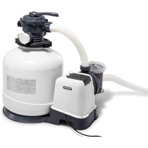 Intex 3200 Gph Sand Filter Pump, Grey, 220-240 Volt