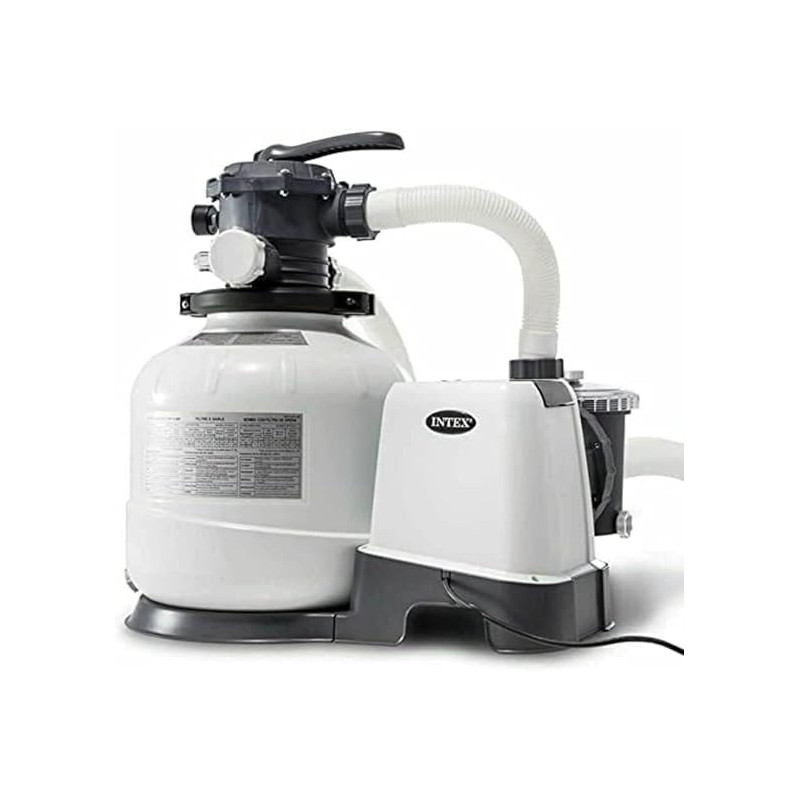 Intex 230V Sand Filter Pump And Saltwater System, CG-26676, Multicolour