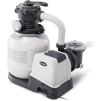 Intex 230V Sand Filter Pump And Saltwater System, Cg-26680, Multicolour