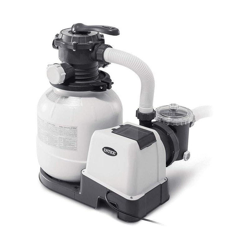 Intex 230V Sand Filter Pump And Saltwater System, Cg-26680, Multicolour