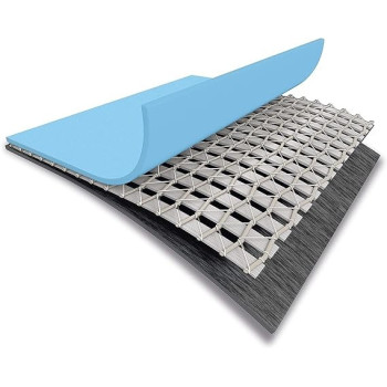 Intex 18Ft x 48Inch Greywood Prism Frame Premium Pool Set, Black