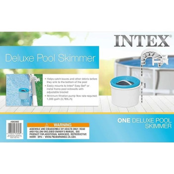 Intex Deluxe Wall Mount Surface Skimmer, Blue