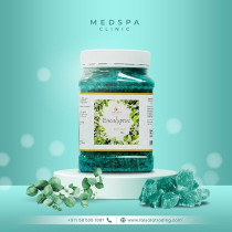 Medspa Eucalyptus Bath Salt Enriched With Essential Oil And Infused With Rose Petals For Bathing, Spa, Foot, Muscle Relief, Aches And Pains, 3kg