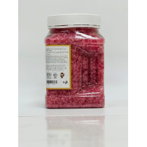 Medspa Rose And Hibiscus Bath Salt For Body And Foot Spa, Calming, Relaxing, Muscle Pain Relief, Aromatherapy, Pure And Natural Essential Oil Infused With Hibiscus Flower, 3kg