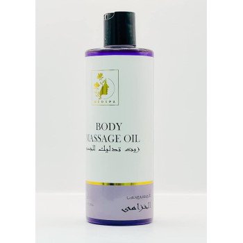 Medspa Lavender Body Massage Oil Intensive Re Vitalising Treatment, 500ml