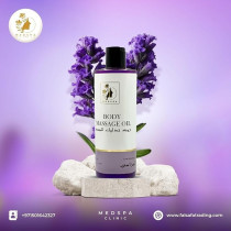 Medspa Lavender Body Massage Oil Intensive Re Vitalising Treatment, 500ml
