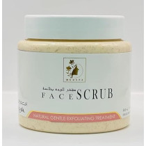 Medspa Peach Face Scrub Natural Gentle Exfoliating Treatment, 500ml